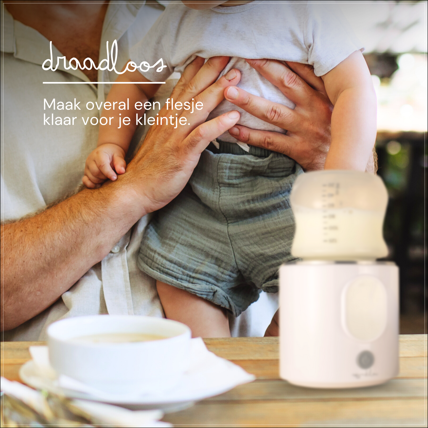 Monkilou Draagbare Flessenwarmer