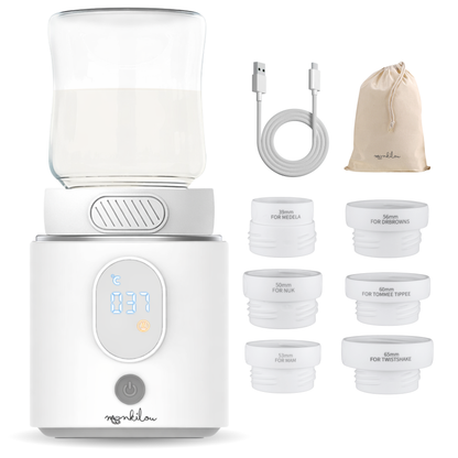 Draagbare flessenwarmer voor babyvoeding onderweg – Monkilou